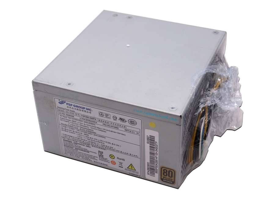 ใหม่ Power Supply Lenovo E93 ราคาถูก 280W PSU Lenovo E93 พาวเวอร์ ซัพพลาย Lenovo E93 อะไหล่ OEM ราคาถูก