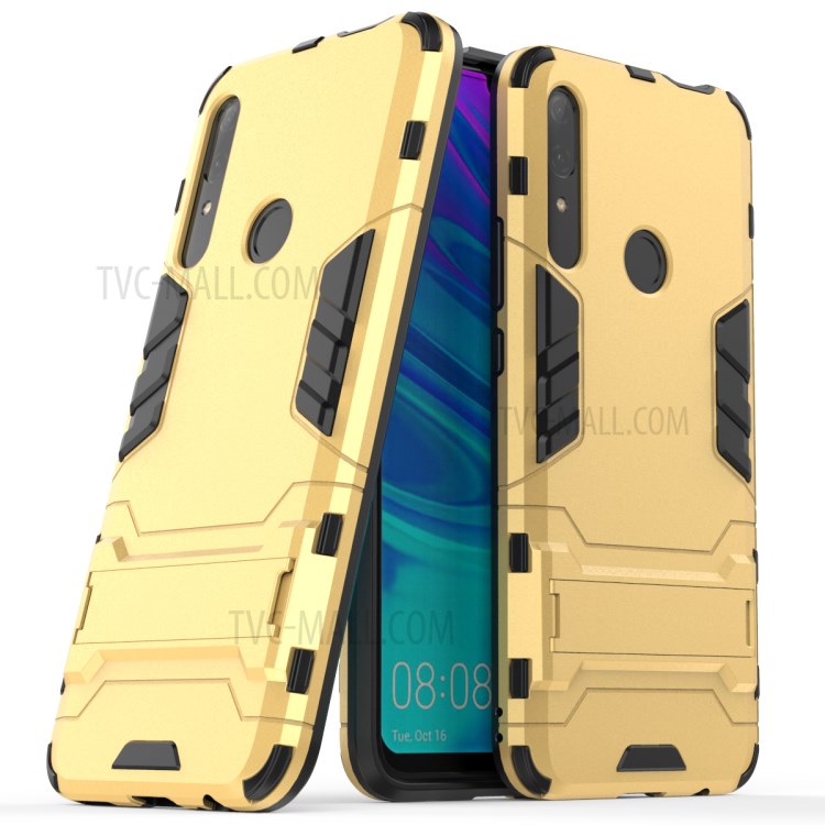 Case Huawei Y9 Prime 2019 / Pre-Order * เคสกันกระแทกพลาสติกแข็ง + TPU อ่อน = ป้องกันสองชั้น พร้อมขาตั้ง *