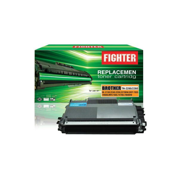 ตลับหมึกเลเซอร์ BROTHER TN-2060/2260/2280 FIGHTER (Toner Cartridge)