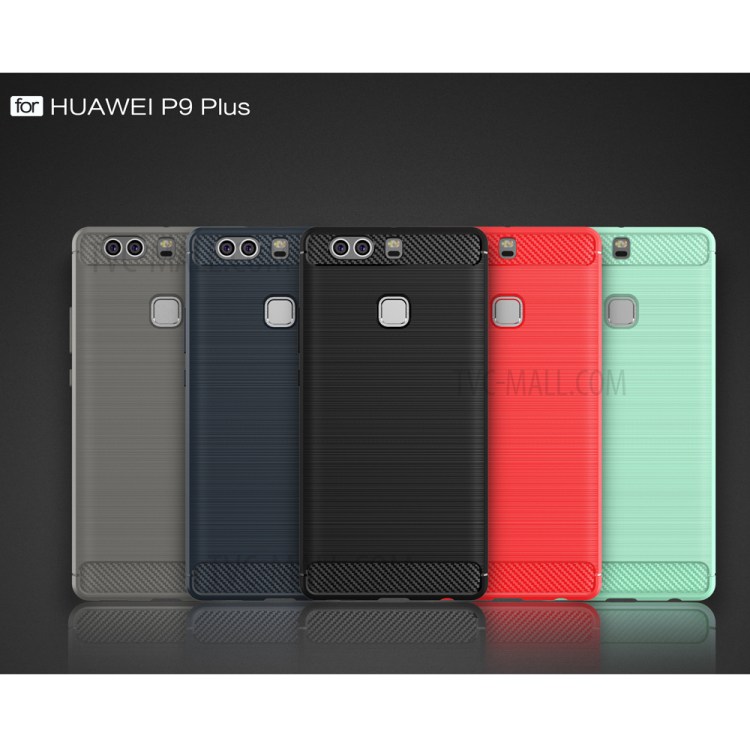 Case Huawei P9 Plus / Pre-order * คาร์บอนไฟเบอร์ Brushed TPU *