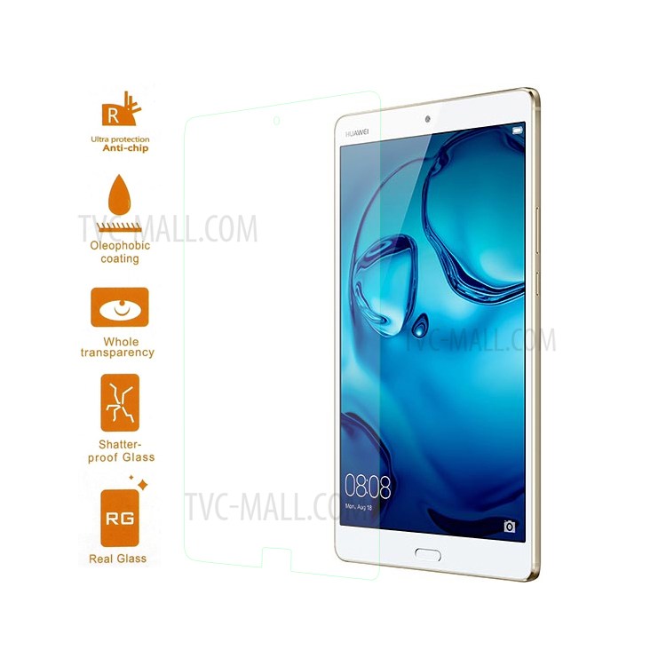 กระจกนิรภัย Huawei MediaPad M3 / Pre-order * 0.3mm ความหนา แต่แข็งแรง *