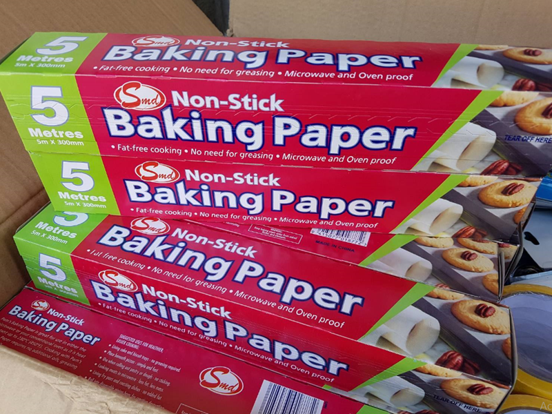 BAK156 กระดาษไข กระดาษรองอบ Parchment Paper ยาว 5 เมตร ( 3 กล่อง 100 บาท )
