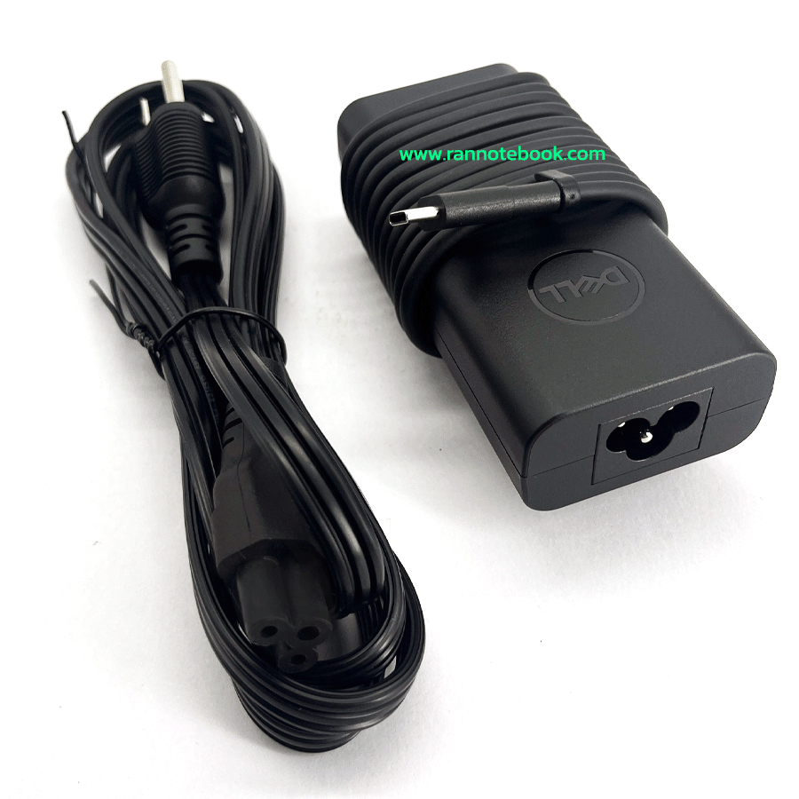 Adapter Dell inspiron 7490 แท้ 65W Type-C ลดราคาพิเศษ สายชาร์จ โน๊ตบุ๊ค Dell 7490 แท้ ประกันศูนย์ Dell Thailand