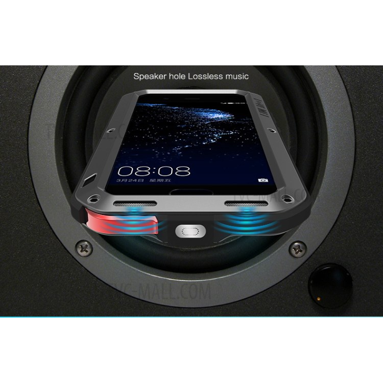 Case Huawei P10 Plus / Pre-order * LOVE MEI วัสดุ: โลหะ + ซิลิโคน + แก้วหุ้มเกราะ *