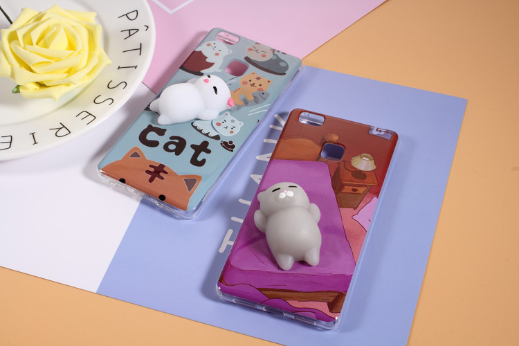 Case Huawei P9 Lite / Pre-order * เคสตุ๊กตาซิลิโคน Squishy 3D IMD TPU *