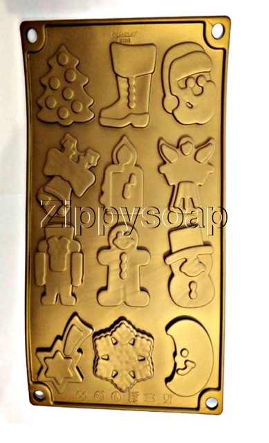 แม่พิมพ์ซิลิโคน รูปคริสมาส 5 g