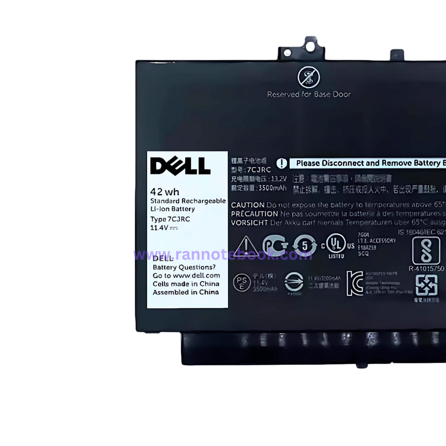 แบตเตอรี่ Dell Latitude E7470 แท้ประกันศูนย์ Dell Thailand