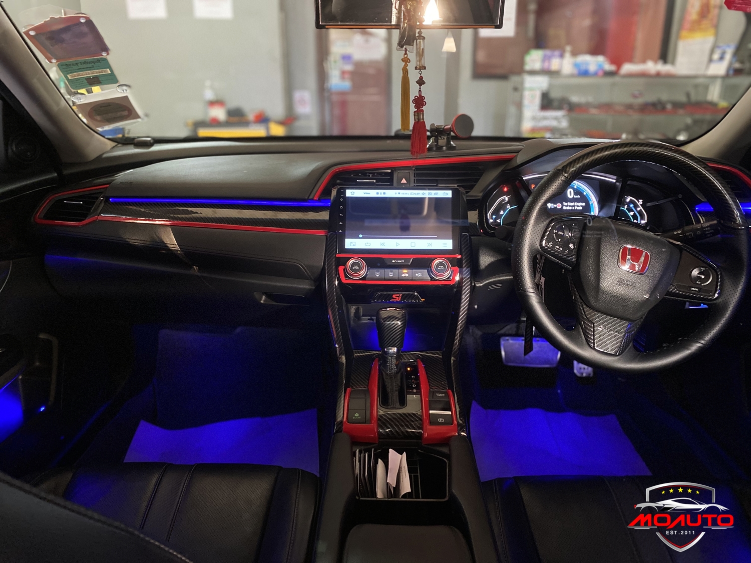 ไฟ Ambient light ตรงรุ่น V1 CIVIC FC / FK