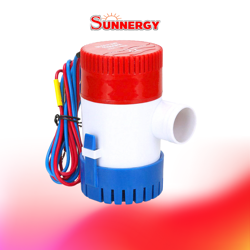 โซล่าปั๊ม (Solar Pump) ยี่ห้อ Bilge ขนาด 750GPH 12V