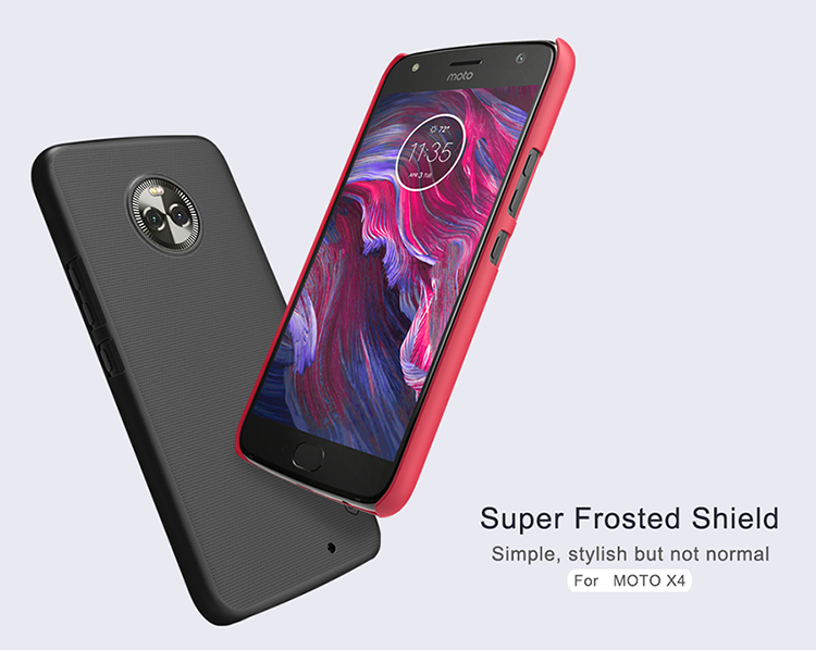 Case Motorola Moto X 4 / Pre-Order * Nillkin super Frosted shield คุณภาพสูงทำจากวัสดุ PC นำเข้า *