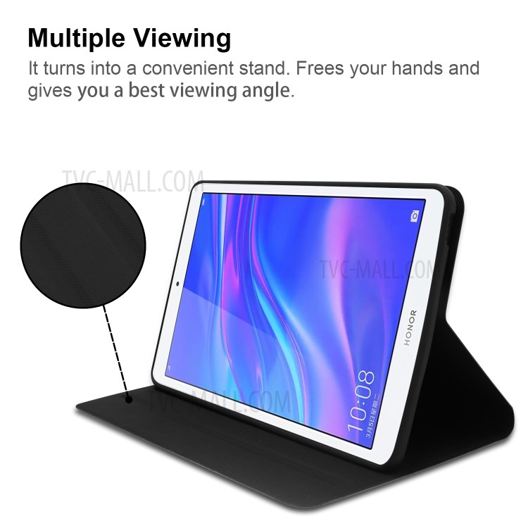 Case Huawei MediaPad M5 lite / Pre-Order * ทำจากวัสดุหนัง PU พร้อมเคส TPU ด้านใน *
