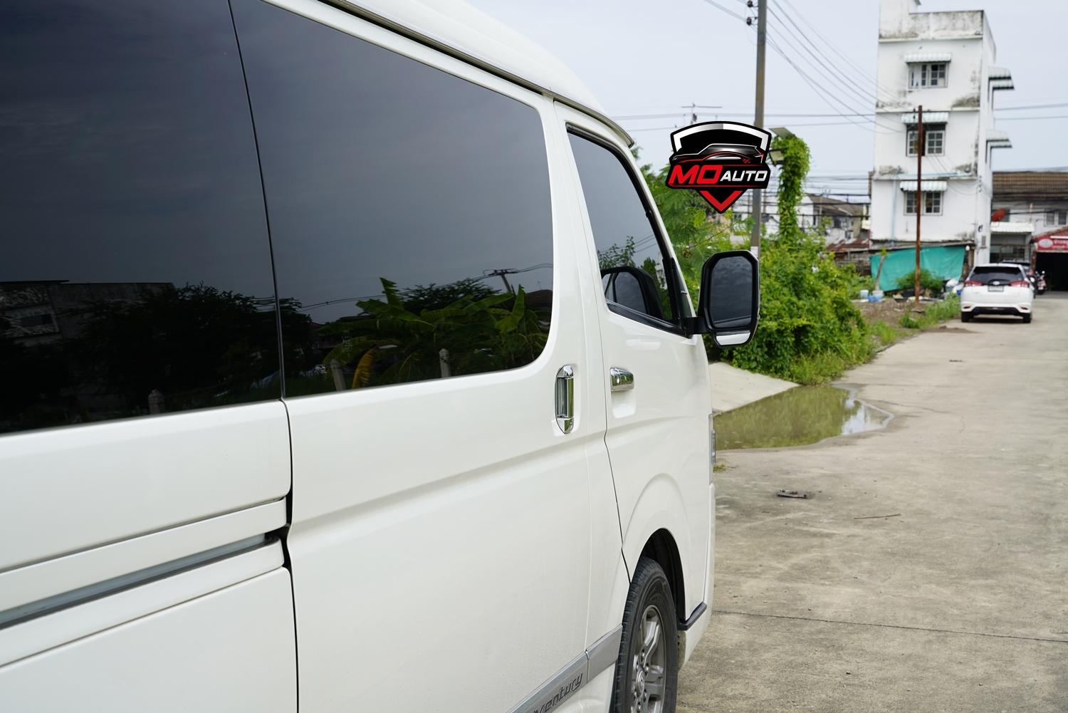 กระจกมองข้างรถตู้ ทรง Majesty สำหรับ Hiace 200 / COMMUTER / VENTURY