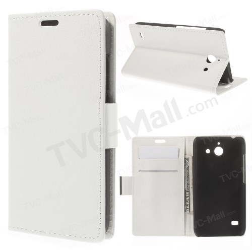 Case Huawei Ascend Y550 / Pre-order * เคสหนัง 2 ช่องเสียบการ์ด 1 + กระเป๋าเงิน *