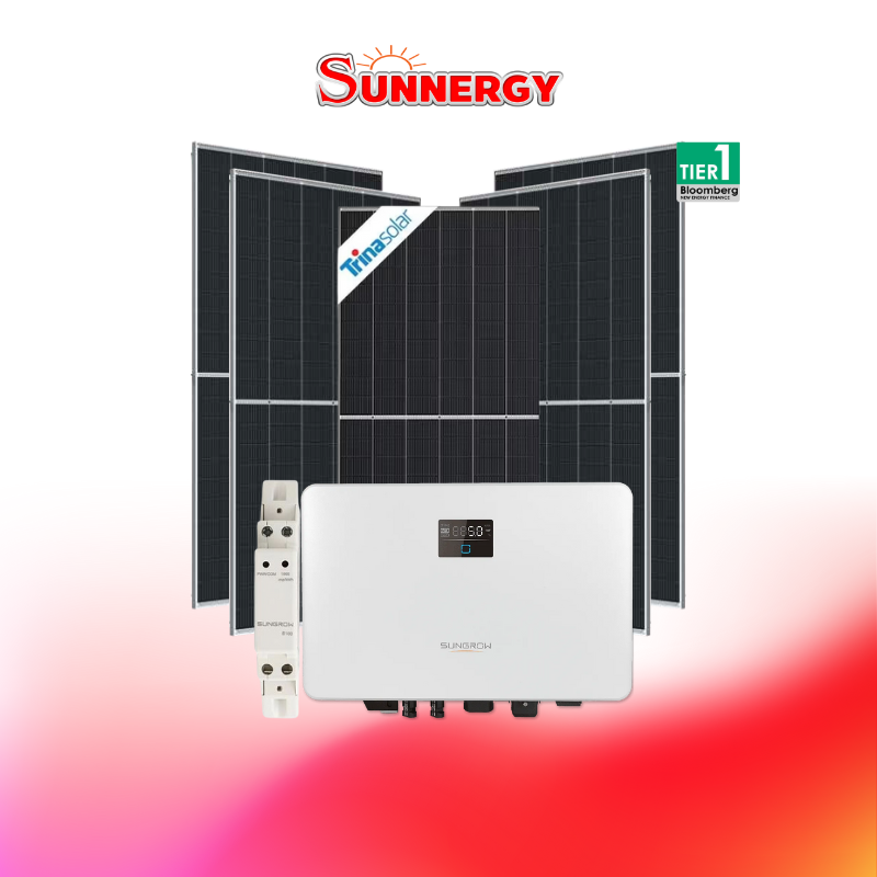 ชุดโซลาร์เซลล์ระบบออนกริด Sungrow ขนาด 3KW 1PH