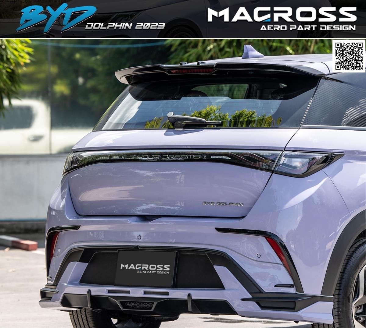 ชุดแต่งสเกิร์ตรอบคัน BYD DOLPHIN | MACROSS