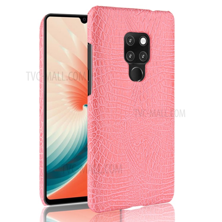 Case Huawei Mate 20 X / Pre-order * ปกแข็ง PC พร้อมหนังจระเข้เคลือบหนัง PU *