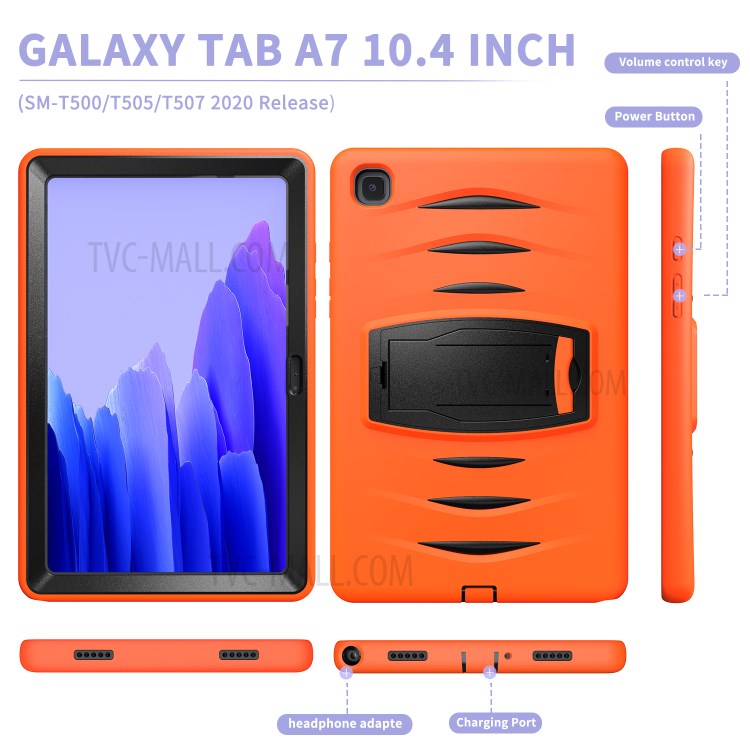 Case Samsung Galaxy Tab A7 (2020)/ Pre-Order * เคสไฮบริดกันกระแทกพร้อมขาตั้ง *