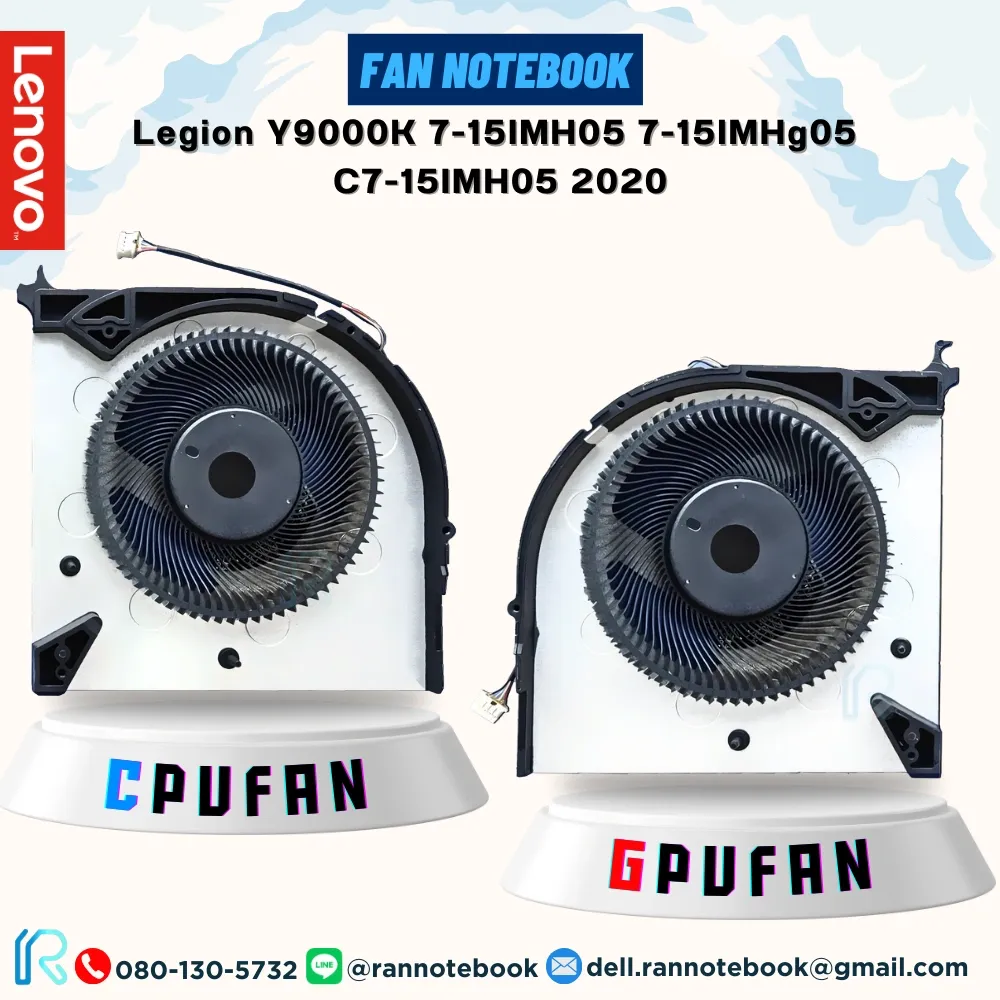 Fan Notebook Lenovo Legion Y9000K 7-15IMH05 15IMHg05 C7-15IMH05