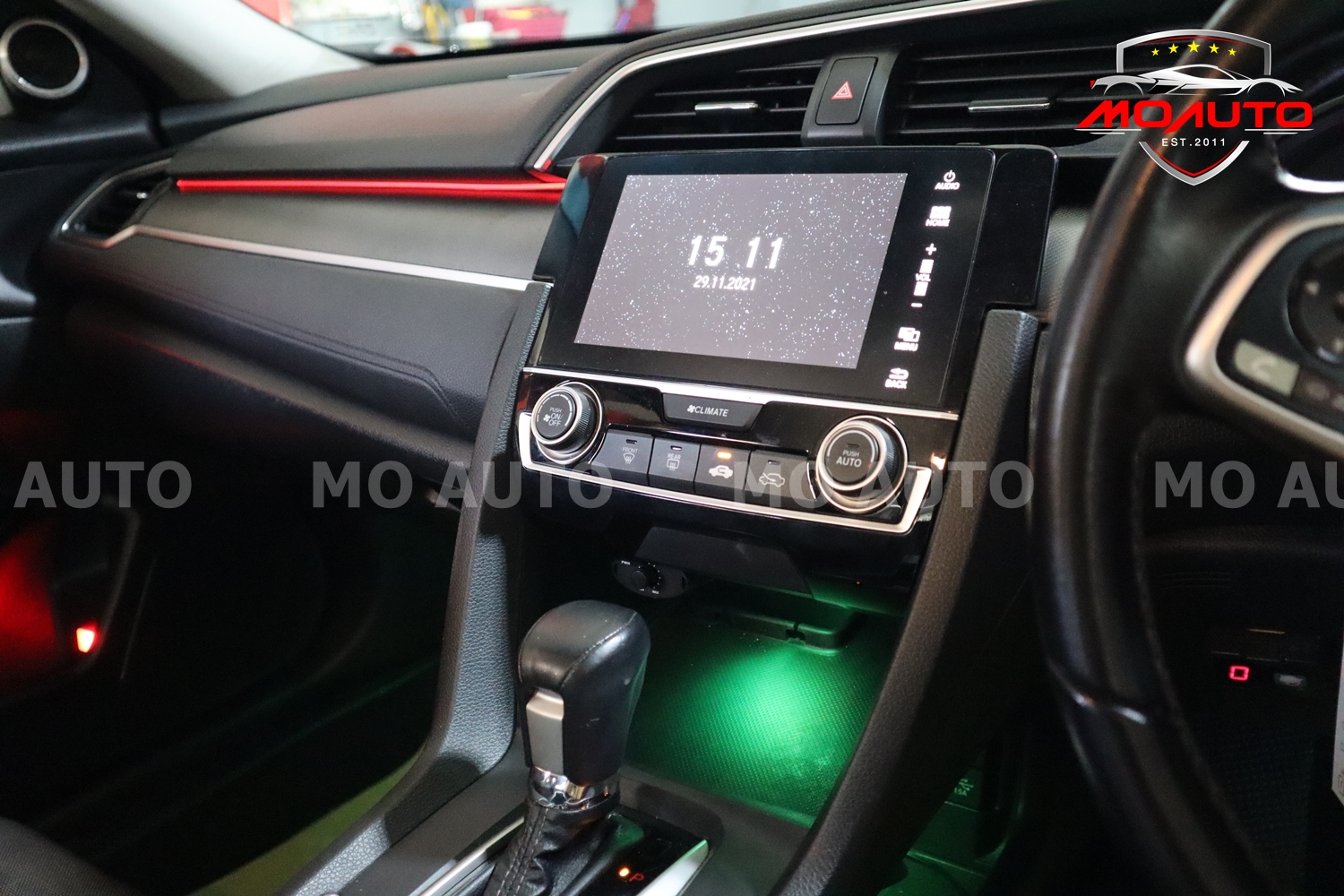 ไฟ Ambient light ตรงรุ่น V1 CIVIC FC / FK