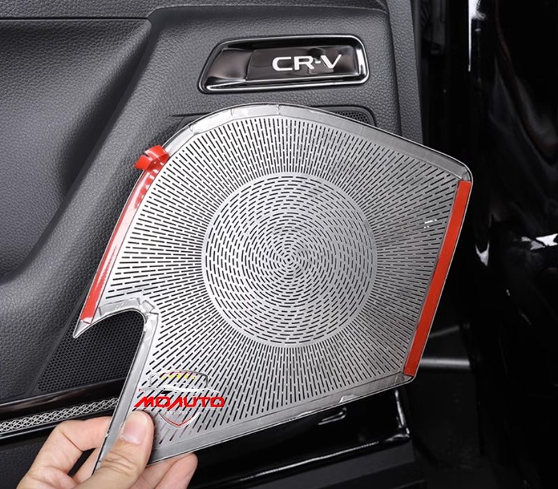 ครอบสแตนเลทดำเงาภายใน CR-V G6