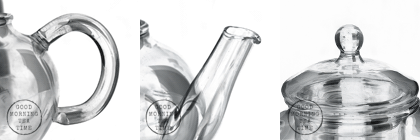 กาแก้วใส 250 ml.