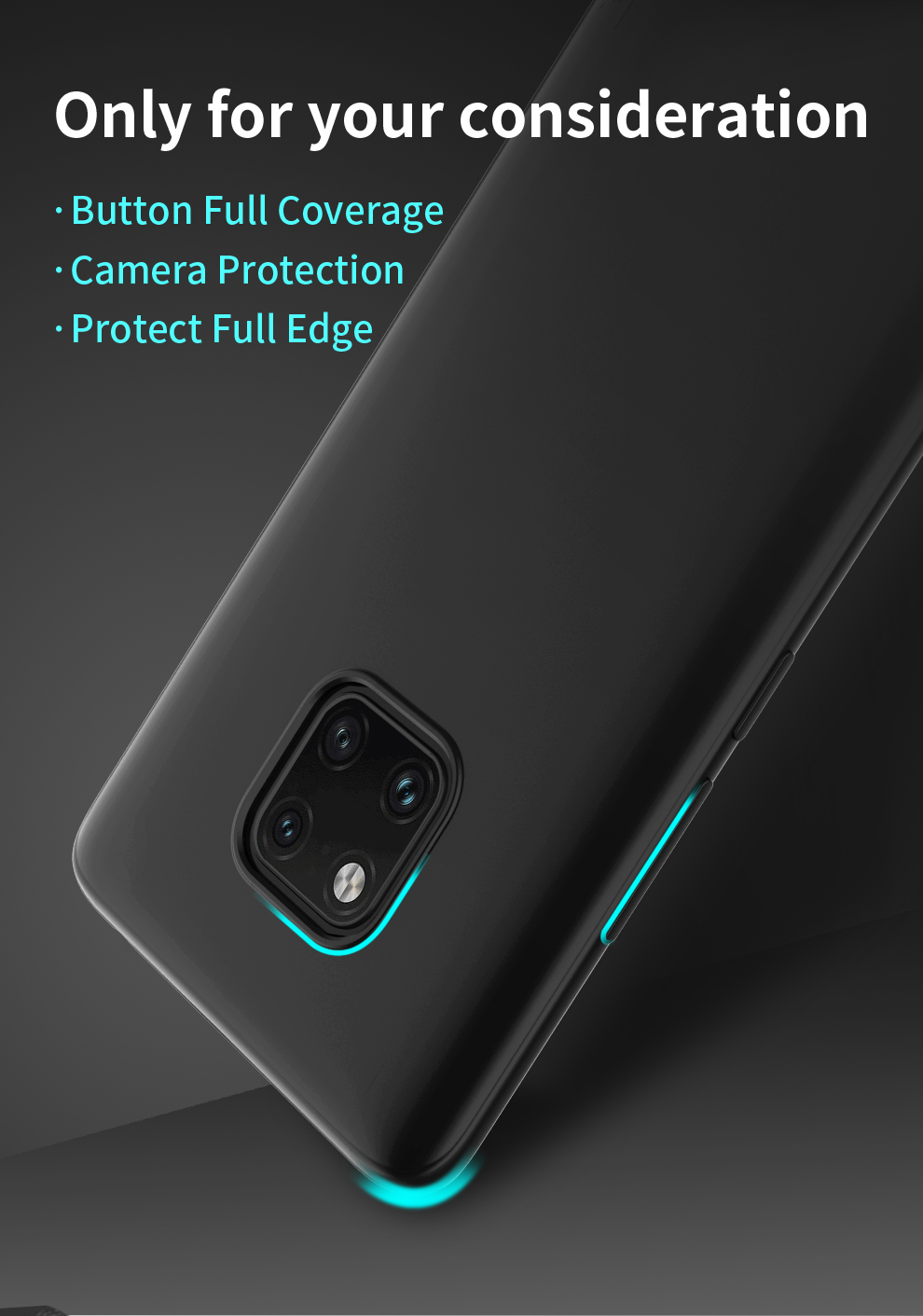 Case Huawei Mate 20 Pro / Pre-order * X-LEVEL บางเฉียบ เคส Frosted TPU เคลือบผิวเรียบเนียนต้านทานรอยนิ้วมือเหงื่อและสิ่งสกปรก *