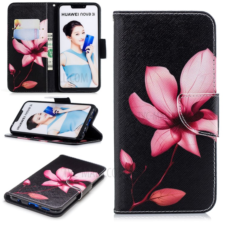 Case Huawei Nova 3i / Pre-Order * รูปแบบการพิมพ์ลาย Wallet สไตล์กระเป๋าสตางค์: ช่องใส่การ์ด 2 ช่อง + กระเป๋าเงิน 1 ใบ *