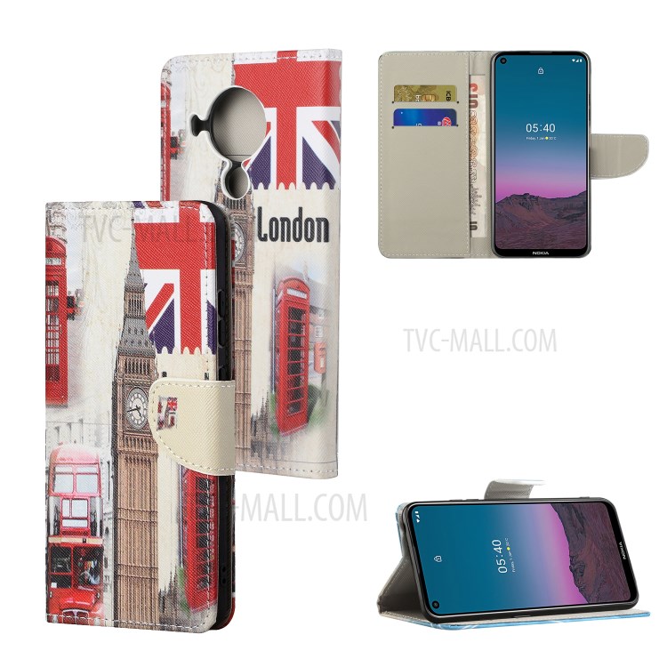 Case Nokia 5.4 # Pre-order * เคสกระเป๋าสตางค์ รูปแบบการพิมพ์ภาพ ลวดลายโดดเด่นเพิ่มความเก๋ *
