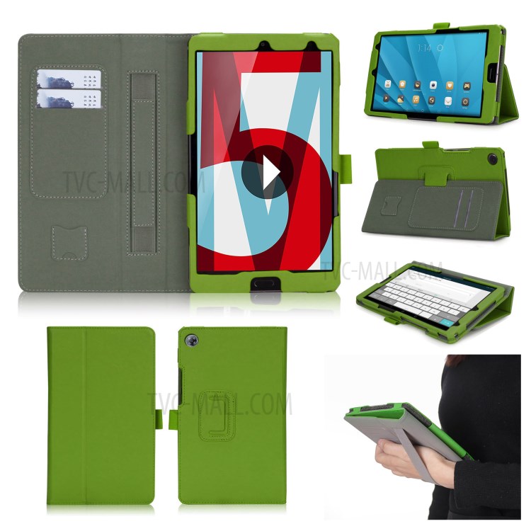 Case Huawei MediaPad M5 / Pre-Order * เคสหนัง PU Built-in สายคล้องมือยืดหยุ่นเพื่อให้ง่ายต่อการอ่านด้วยมือเดียว *
