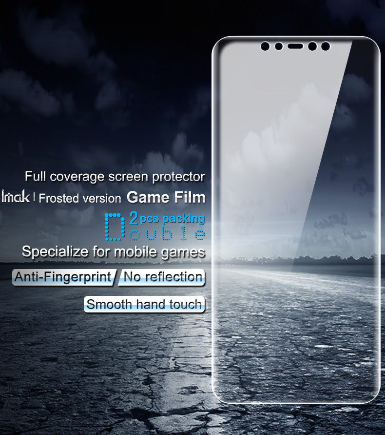 ฟิล์มกันรอย Huawei Mate 20 Pro / Pre-order * IMAK 2 ชิ้น / แพ็ค FRosted ไฮโดรเจลคุ้มครองเต็มหน้าจอ *
