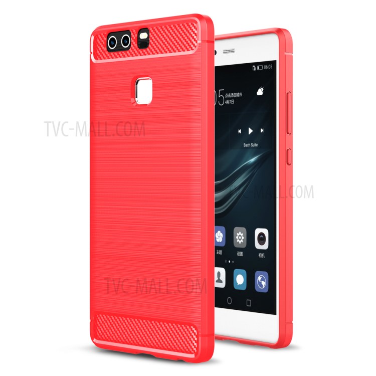 Case Huawei P9 / Pre-order * เคส TPU ไฟเบอร์คาร์บอน *