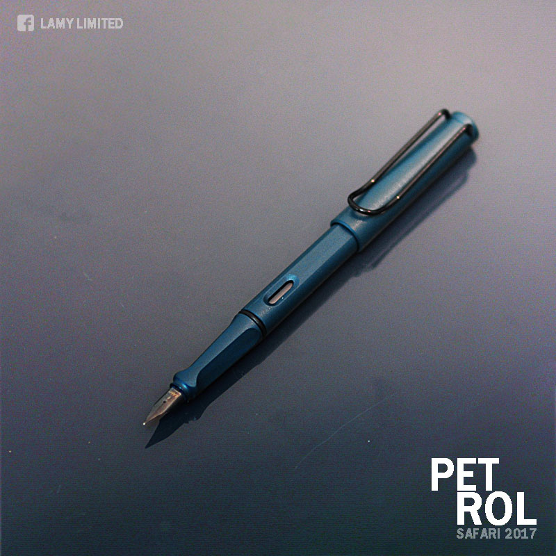 Lamy Safari Fountain Pens Petrol 2017 Limited Edition
