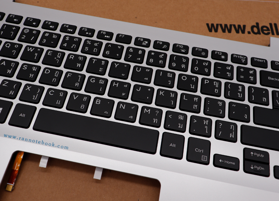 บอดี้บน คีย์บอร์ด Dell Inspiron 5480 แท้ Palmrest Keyboard Dell 5480 ราคา พิเศษ แท้ ตรงรุ่น รับประกันศูนย์ Dell Thailand