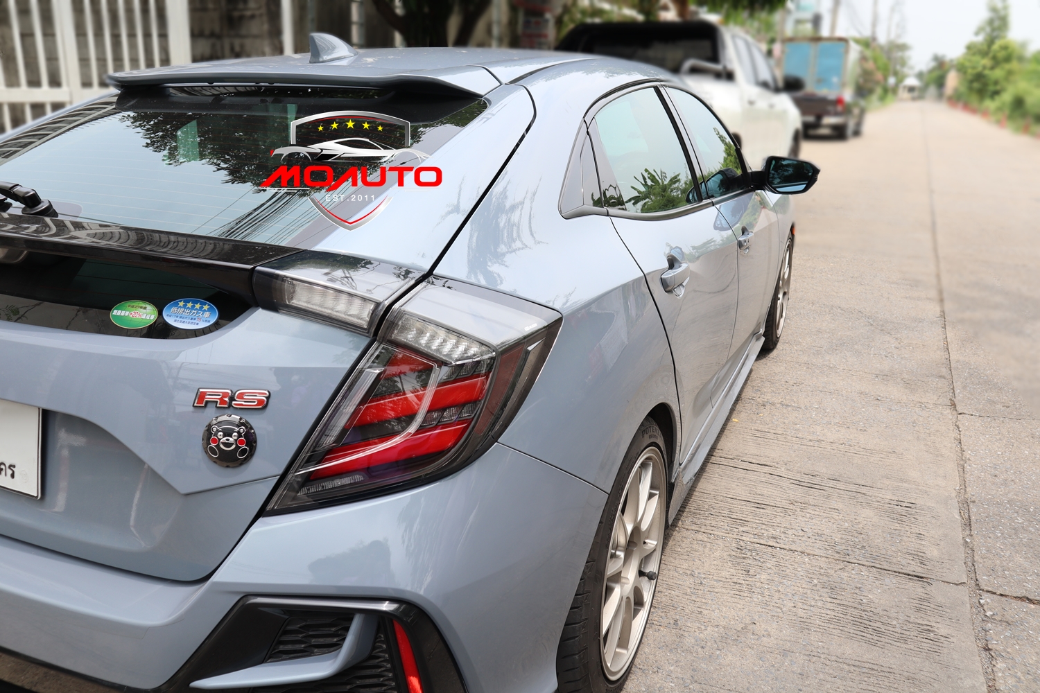 ชุดระบบช่วยเตือนมุมอับสายตาที่กระจกมองข้าง V1 (Blind Spot Monitor) CIVIC FK / FK MC