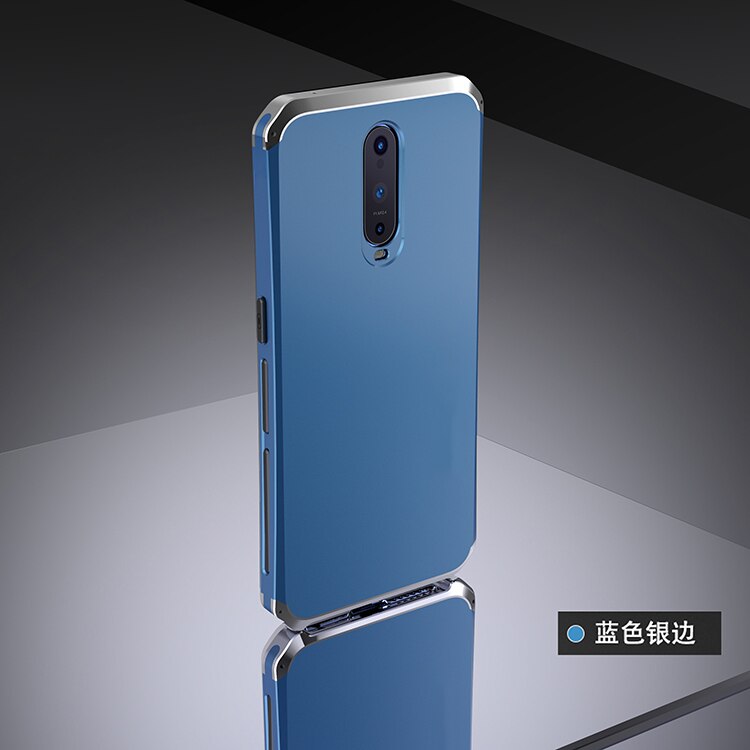 Case OPPO R17 Pro / Pre-Order * เคสโลหะ อลูมิเนียม 360 หรูหราเต็มฝาครอบอลูมิเนียมโลหะกรอบพีซี แข็ง *
