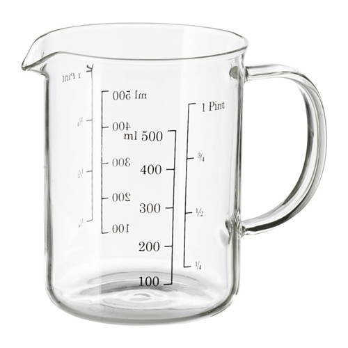 เหยือกแก้วมีหูจับ 500ml..