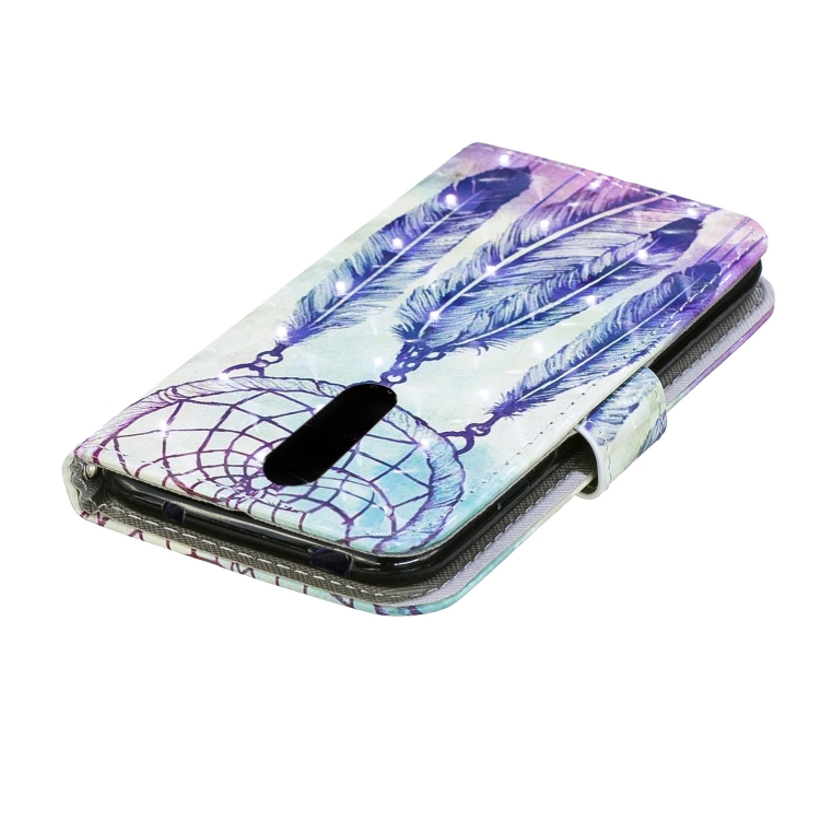 Case Nokia 6.1 Plus / Pre-order * 3 มิติแบบจิตรกรรมสีการวาดภาพ เคสหนัง PU กับผู้ถือบัตรและสล็อตและกระเป๋าสตางค์ *