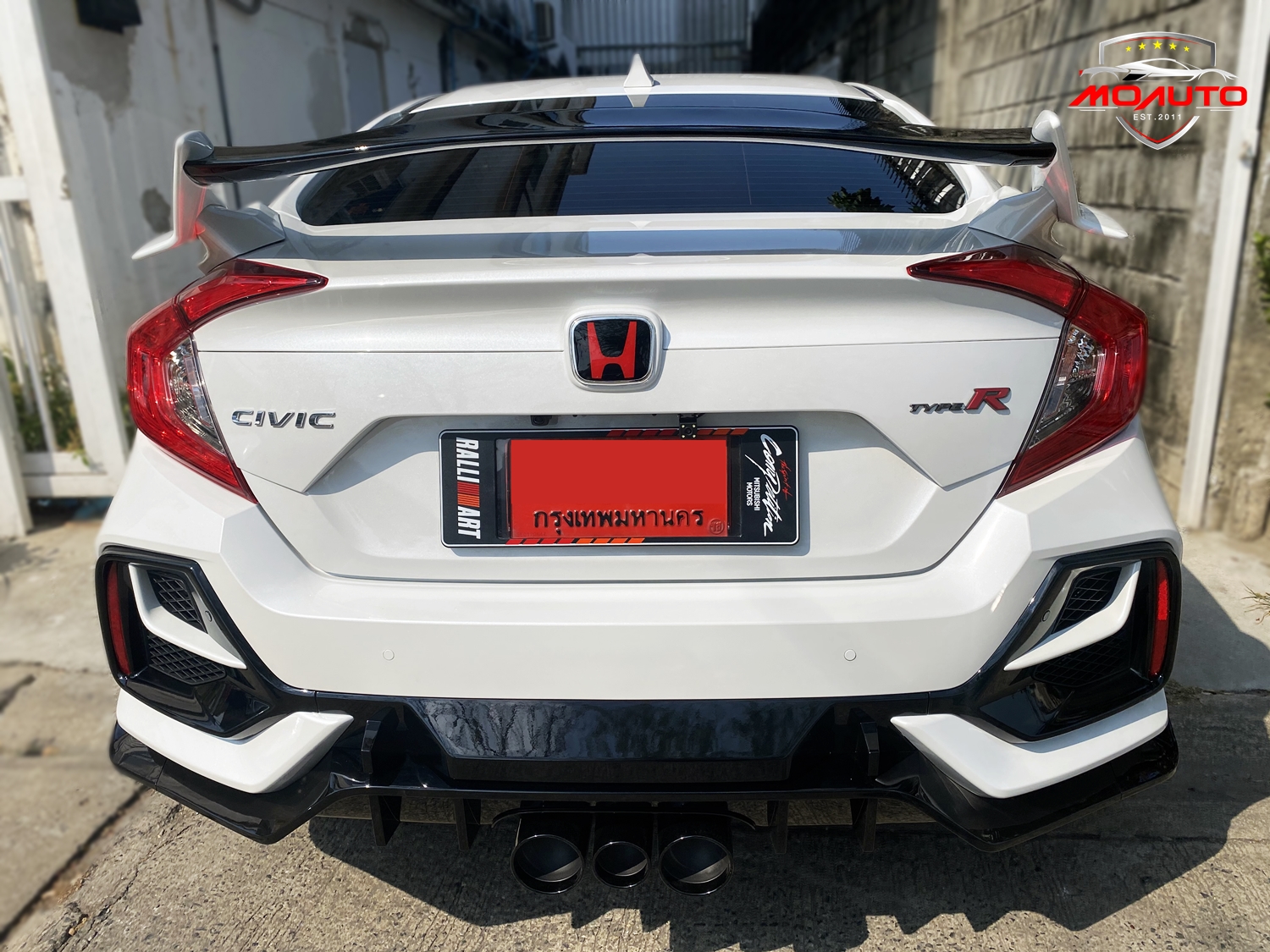 ชุดแต่ง TYPE-R สำหรับ CIVIC FC 2016-2021 (แบบเปลี่ยนกันชน)