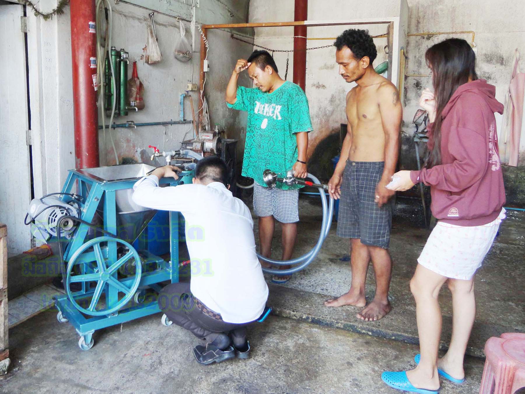 เครื่องโรยเส้นขนมจีน