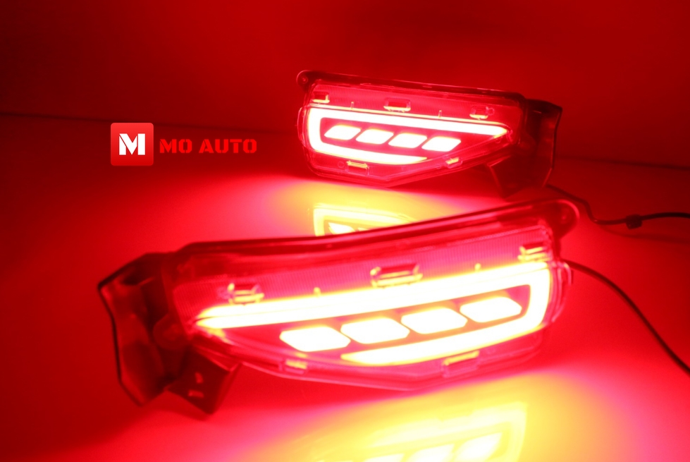 ไฟทับทิมกันชนท้าย V1 New Fortuner