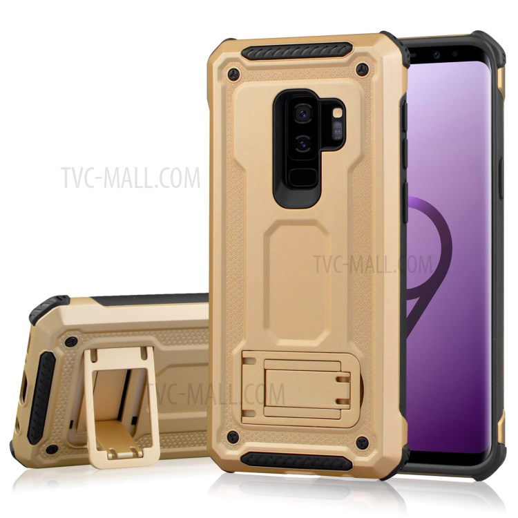 Case Samsung Galaxy S9 Plus / Pre-Order * เคสยางพลาสติก TPU + Combo ครอบคลุม + ด้วยขาตั้ง *