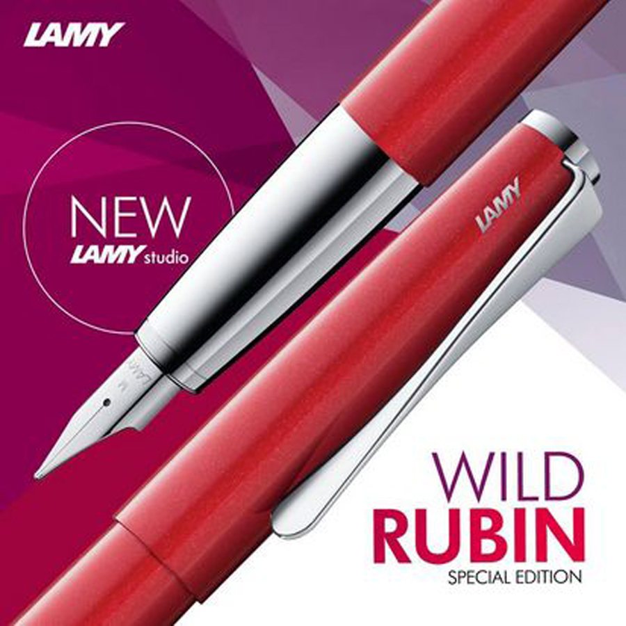 LAMY studio fountain pen Wild Rubin 2014 limited edition