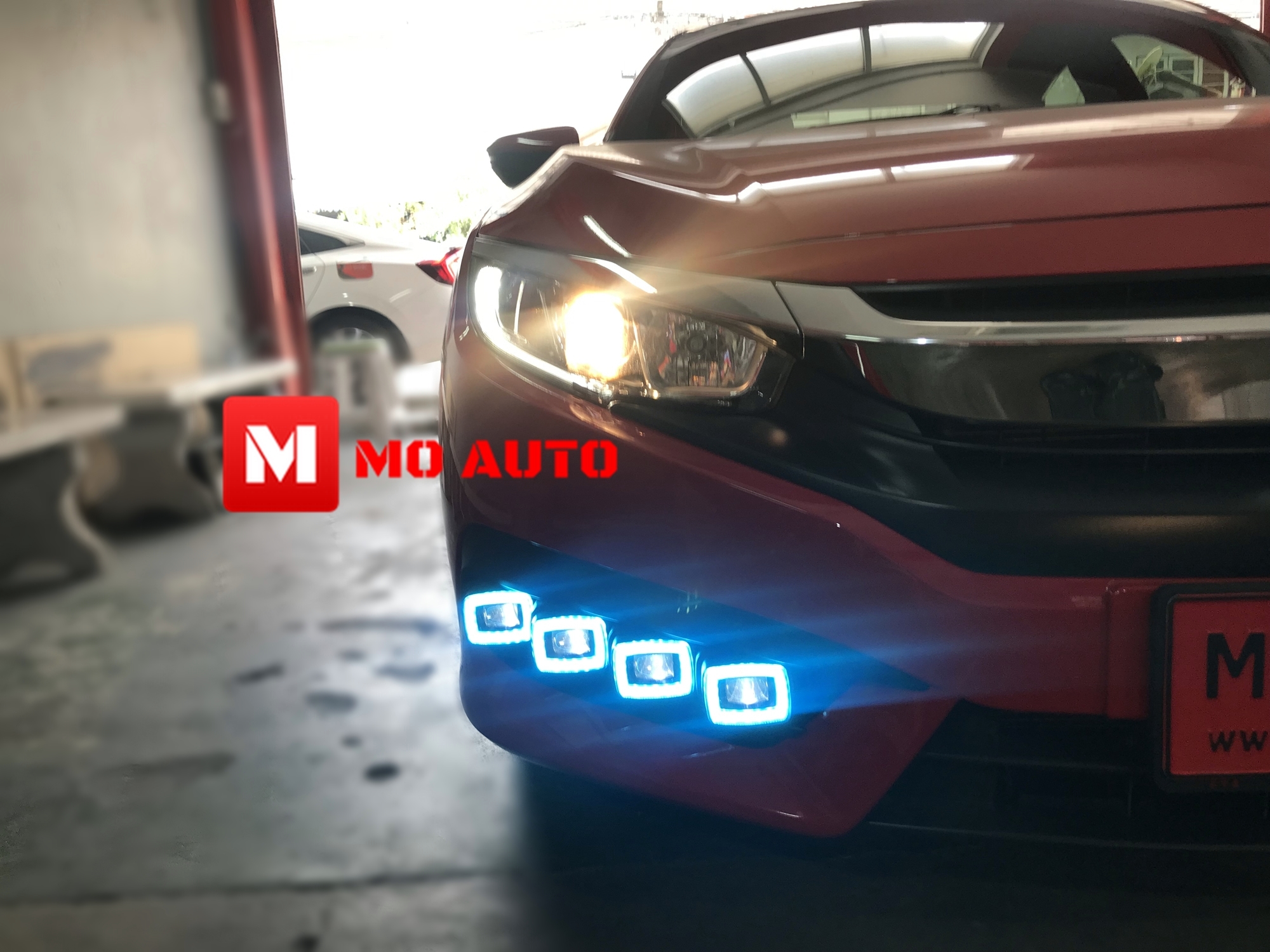 ไฟ Daylight CIVIC FC ทรง DUCATI STYLE 2016-2018