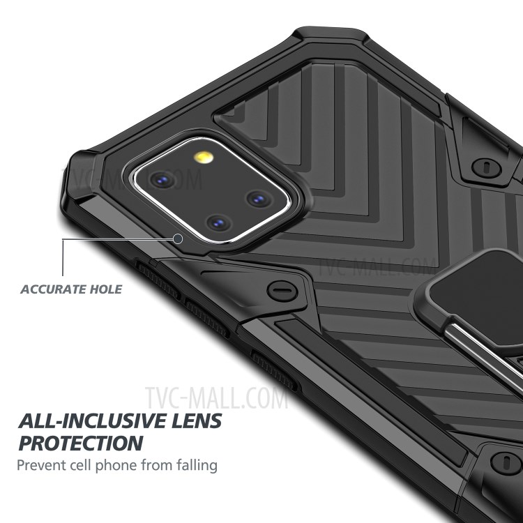 Case Samsung Galaxy Note 10 Lite / Pre-Order * เคสป้องกัน PC + TPU แบบถอดออกได้พร้อมขาตั้ง *