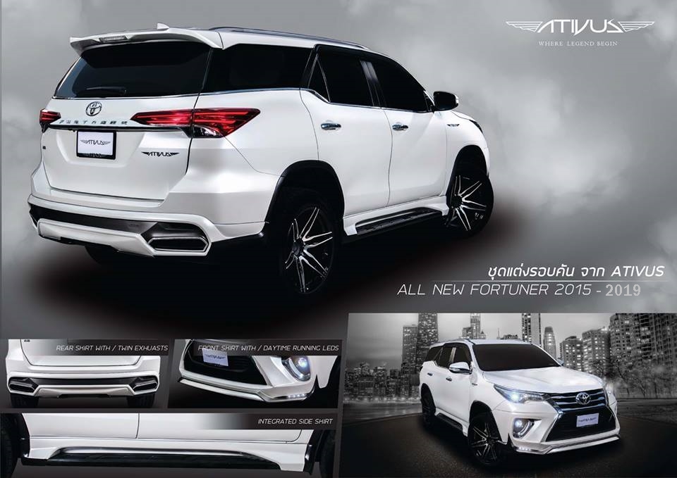 ชุดแต่งรอบคัน Ativus New Fortuner