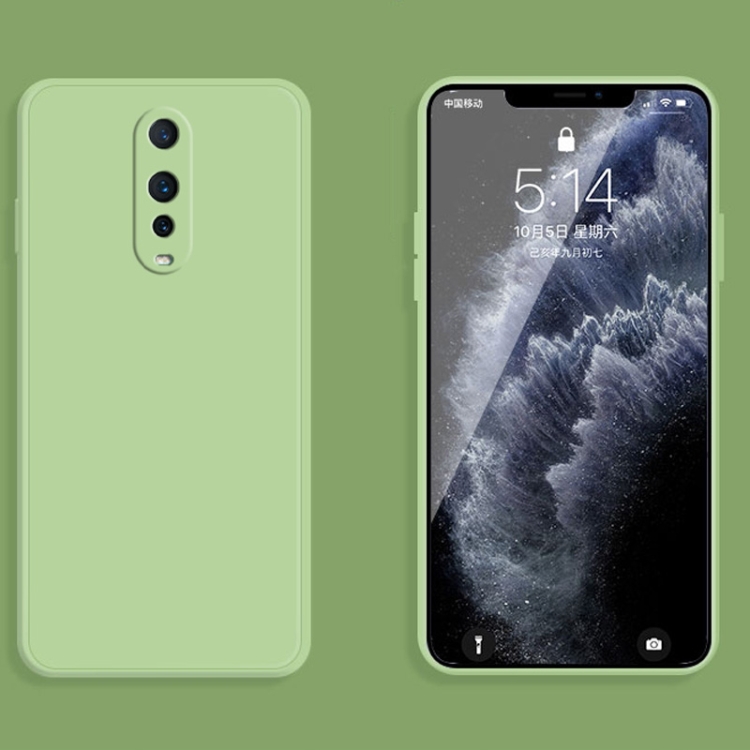 Case OPPO R17 Pro # Pre-Order * เคสสีทึบแบบซิลิโคนเหลว ซิลิโคนตรงขอบตรงป้องกันการกระแทก *