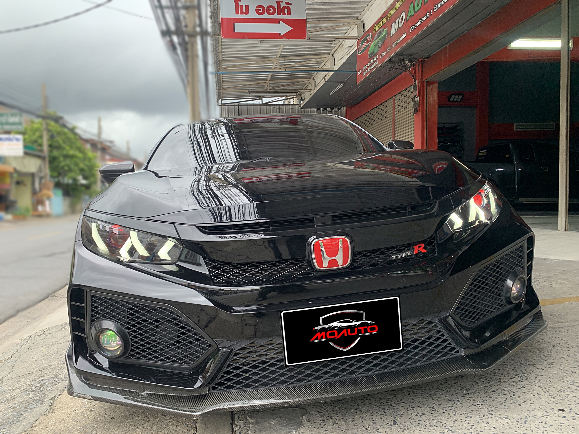 ชุดแต่ง TYPE-R สำหรับ CIVIC FC 2016-2021 (แบบเปลี่ยนกันชน)