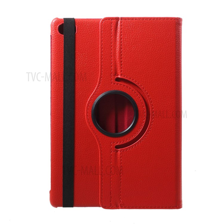 Case Huawei MediaPad M5 Lite 10' / Pre-order * เคสหนังหมุน 360 องศาแบบหมุนผิวลิ้นจี่ *