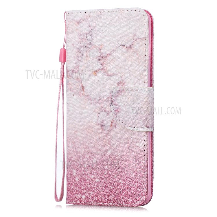 Case Samsung Galaxy S10 / Pre-Order * กระเป๋าสตางค์พิมพ์รูปแบบยืน เคสที่มีสายคล้องมือ *
