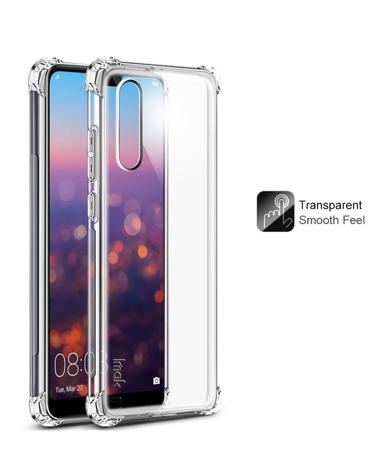 Case Huawei P20 Pro # Pre-order * IMAK กันกระแทก 4 มุม TPU Case + Screen Protector ฟิล์ม *